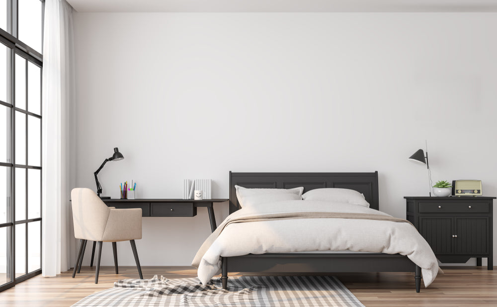 A Classic Bedroom Furniture Layout 