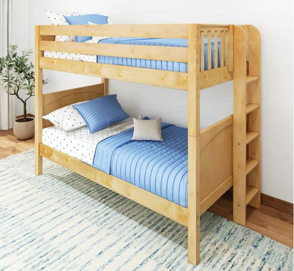 Twin Bunk Bed with Ladder on End