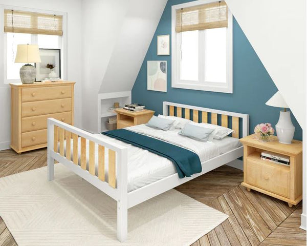 Modern Queen Low Basic Bed
