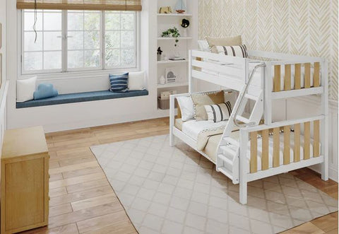 Modern Medium Twin over Full Bunk Bed