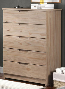 Big Five Drawer Chest Sandstone