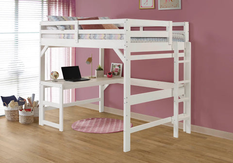 Full Loft w/Desk & Ladder