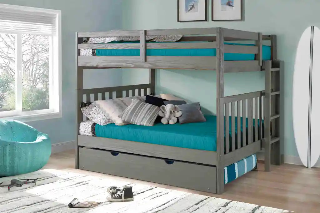 Oxford Full over Full Grey Bunk