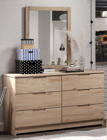 Big Dresser + Mirror Sandstone