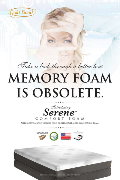 S-Series 12" Comfort Foam Mattress