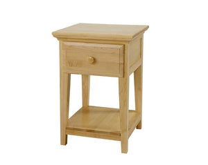 1 Drawer Night Stand with Shelf