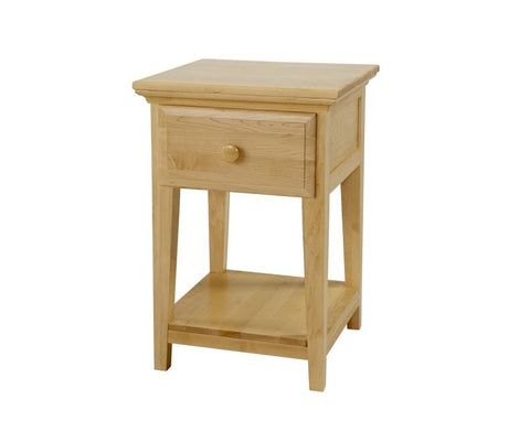 1 Drawer Night Stand with Shelf