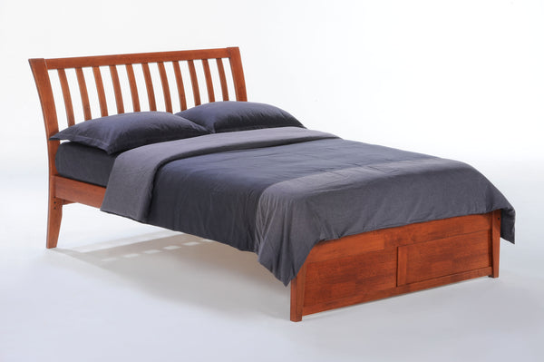 Nutmeg Platform Bed K Series