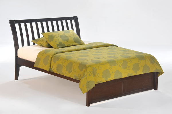 Nutmeg Platform Bed K Series