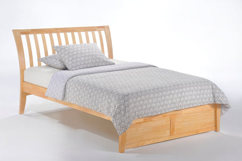 Nutmeg Platform Bed K Series