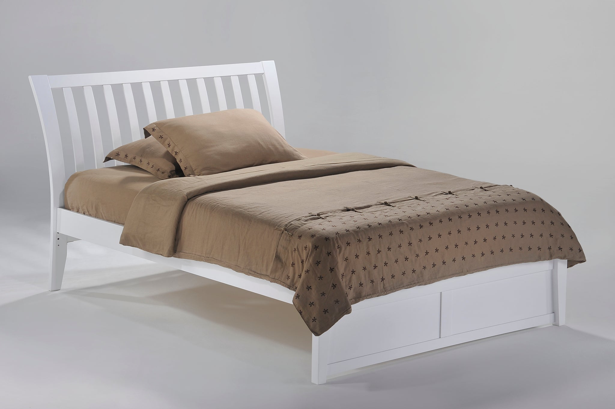 Nutmeg Platform Bed K Series