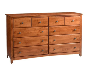 Shaker 10-Drawer Dresser