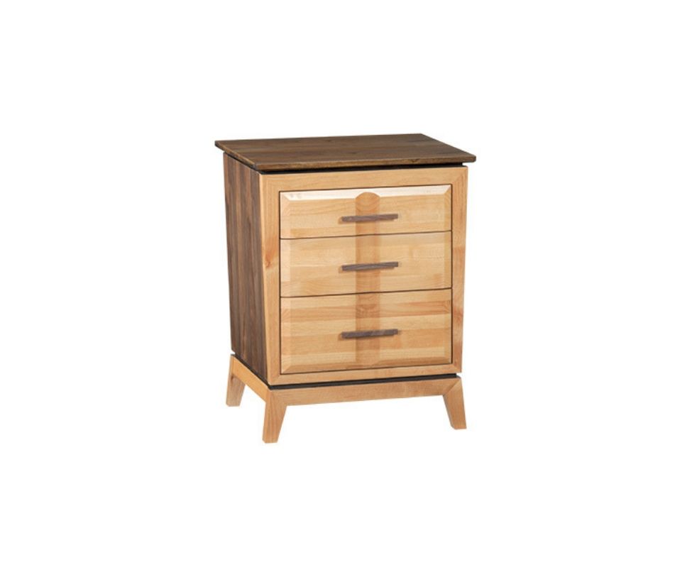 DUET Addison 3‑Drawer Nightstand