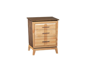 DUET Addison 3‑Drawer Nightstand
