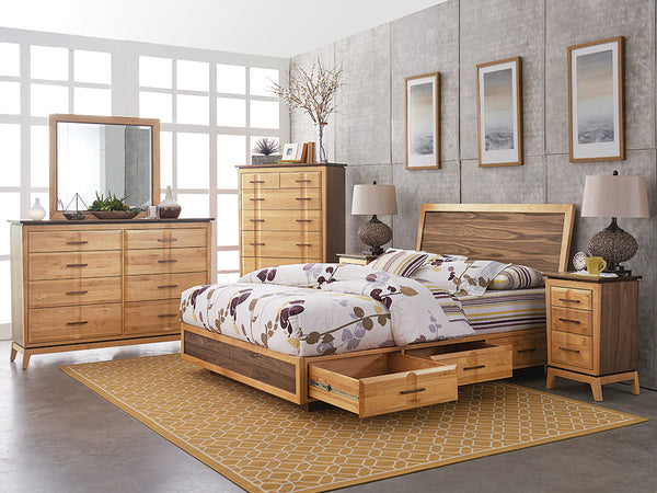 DUET Addison 3‑Drawer Nightstand
