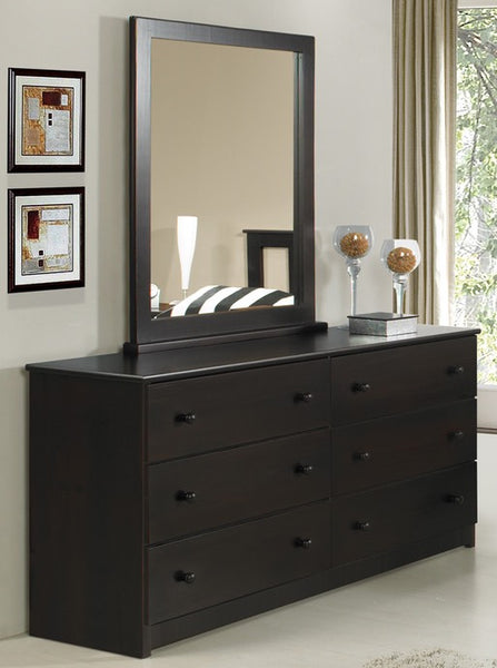6 Drawer Double Dresser
