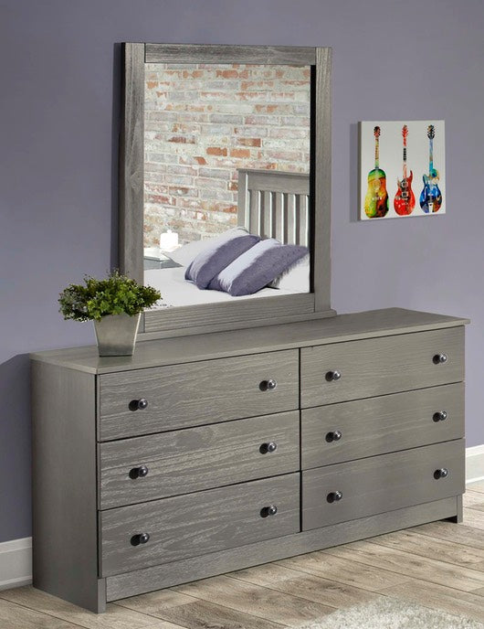 6 Drawer Double Dresser