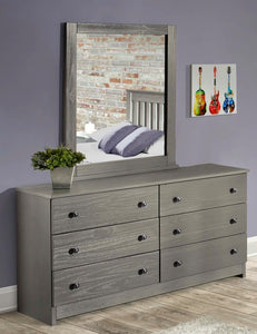 6 Drawer Double Dresser