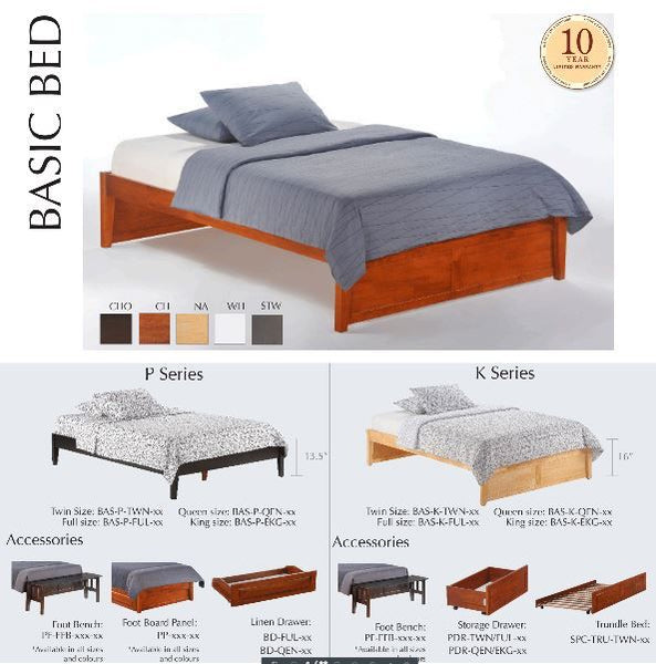 Basic Platform Bed K-Series