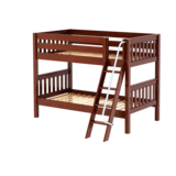 Twin/Twin Low Bunk w/Angle Ladder