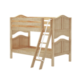 Twin/Twin Low Bunk w/Angle Ladder