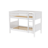 Twin/Twin Low Bunk w/Angle Ladder