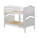 Twin/Twin Low Bunk w/Angle Ladder
