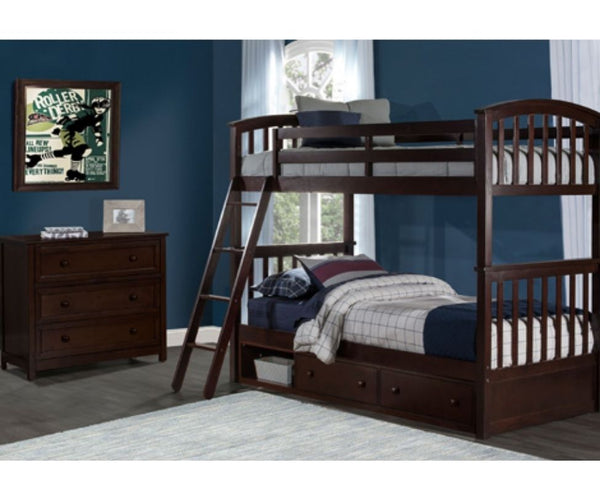 Schoolhouse 4.0 Sidney Arch Bunk Twin/Twin
