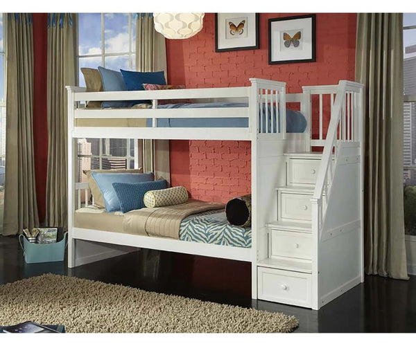 Schoolhouse 4.0 Stair Bunk Twin/Twin