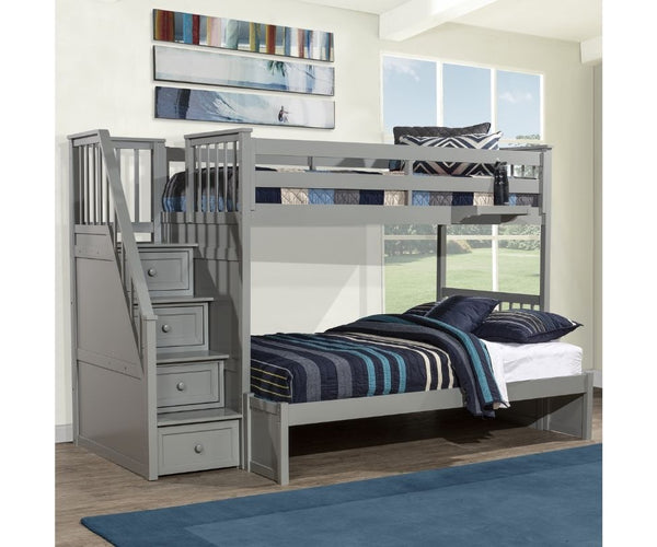 Schoolhouse 4.0 Stair Bunk Twin/Full