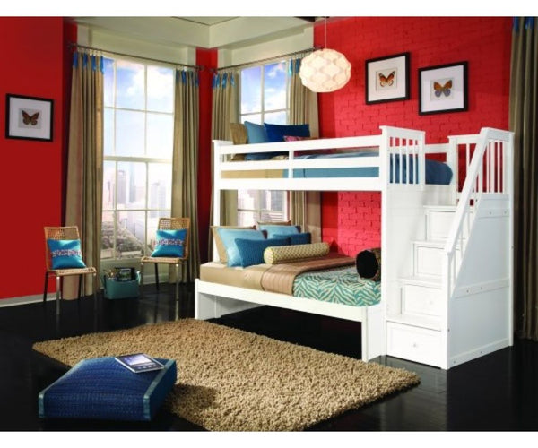 Schoolhouse 4.0 Stair Bunk Twin/Full